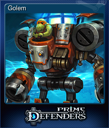 Series 1 - Card 6 of 10 - Golem