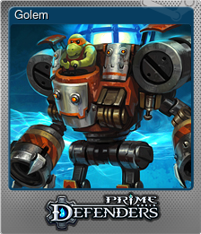 Series 1 - Card 6 of 10 - Golem