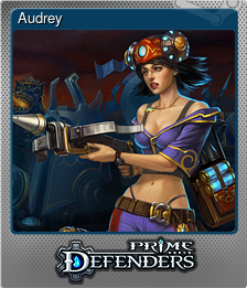 Series 1 - Card 2 of 10 - Audrey
