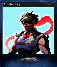 Series 1 - Card 2 of 9 - Strider Hiryu