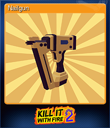 Series 1 - Card 5 of 10 - Nailgun