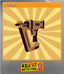 Series 1 - Card 5 of 10 - Nailgun