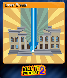 Series 1 - Card 2 of 10 - Laser Breath