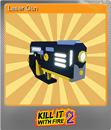 Series 1 - Card 3 of 10 - Laser Gun