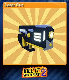 Series 1 - Card 3 of 10 - Laser Gun