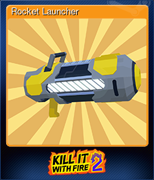 Series 1 - Card 8 of 10 - Rocket Launcher