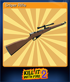 Series 1 - Card 9 of 10 - Sniper Rifle