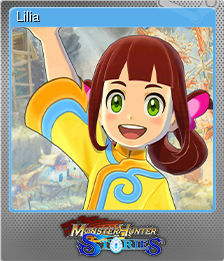 Series 1 - Card 5 of 10 - Lilia