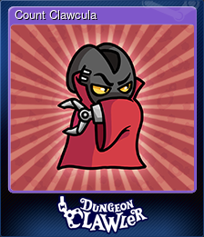 Series 1 - Card 2 of 10 - Count Clawcula