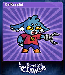Series 1 - Card 1 of 10 - Sir Bunalot