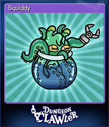 Series 1 - Card 8 of 10 - Squiddy