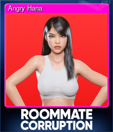 Series 1 - Card 1 of 5 - Angry Hana