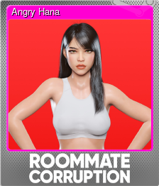 Series 1 - Card 1 of 5 - Angry Hana