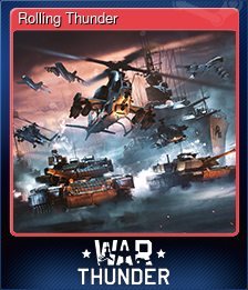 Series 1 - Card 1 of 8 - Rolling Thunder