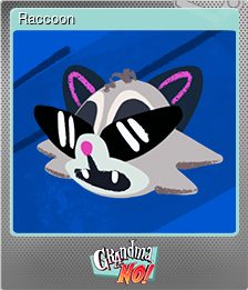 Series 1 - Card 9 of 10 - Raccoon