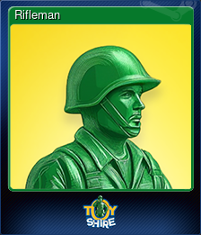 Series 1 - Card 1 of 5 - Rifleman
