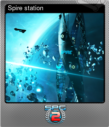 Series 1 - Card 5 of 8 - Spire station