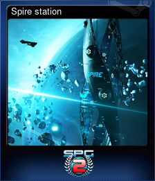 Series 1 - Card 5 of 8 - Spire station