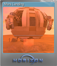 Series 1 - Card 1 of 7 - Mars Landing