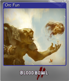 Series 1 - Card 3 of 9 - Orc Fun