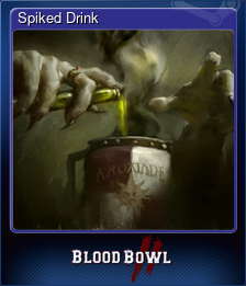 Series 1 - Card 2 of 9 - Spiked Drink