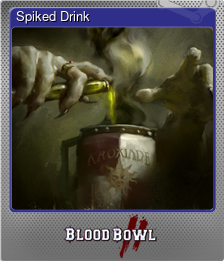 Series 1 - Card 2 of 9 - Spiked Drink