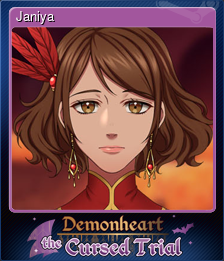 Series 1 - Card 4 of 9 - Janiya