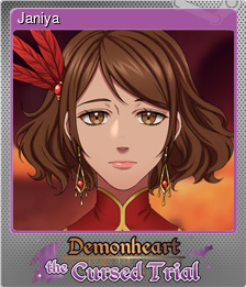 Series 1 - Card 4 of 9 - Janiya