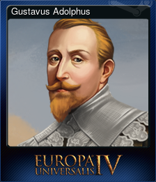 Series 1 - Card 1 of 5 - Gustavus Adolphus