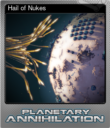 Series 1 - Card 7 of 11 - Hail of Nukes