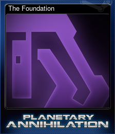 Series 1 - Card 10 of 11 - The Foundation