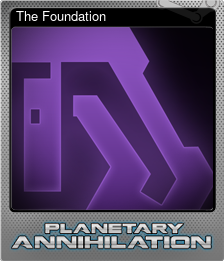 Series 1 - Card 10 of 11 - The Foundation