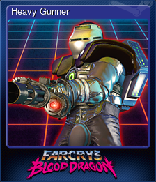 Series 1 - Card 2 of 6 - Heavy Gunner