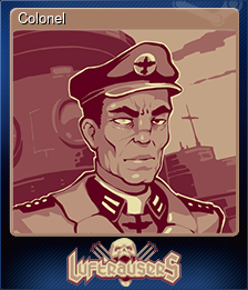 Series 1 - Card 2 of 5 - Colonel
