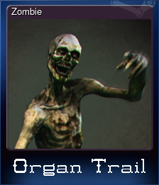 Series 1 - Card 10 of 15 - Zombie
