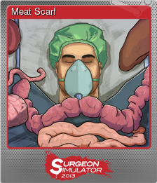 Series 1 - Card 5 of 9 - Meat Scarf