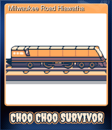 Series 1 - Card 9 of 10 - Milwaukee Road Hiawatha