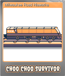 Series 1 - Card 9 of 10 - Milwaukee Road Hiawatha