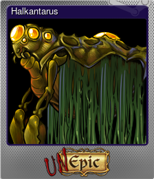 Series 1 - Card 3 of 6 - Halkantarus
