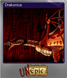 Series 1 - Card 4 of 6 - Drakonius