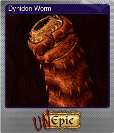 Series 1 - Card 2 of 6 - Dynidon Worm