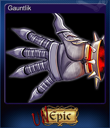 Series 1 - Card 5 of 6 - Gauntlik