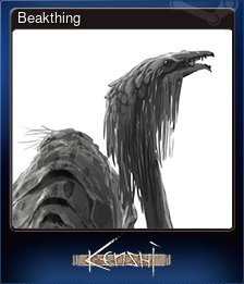 Series 1 - Card 3 of 5 - Beakthing