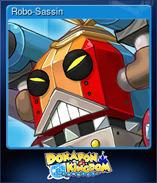 Series 1 - Card 1 of 10 - Robo-Sassin