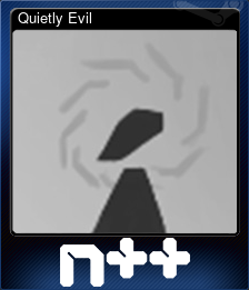 Series 1 - Card 5 of 9 - Quietly Evil