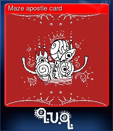Maze apostle card