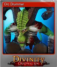 Series 1 - Card 5 of 6 - Orc Drummer