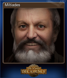 Series 1 - Card 1 of 9 - Miltiades