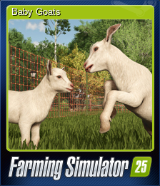 Series 1 - Card 5 of 6 - Baby Goats