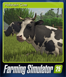 Series 1 - Card 3 of 6 - Holstein Cow